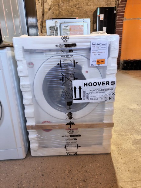 Új Hoover keskeny Mosó-száritógép garanciával