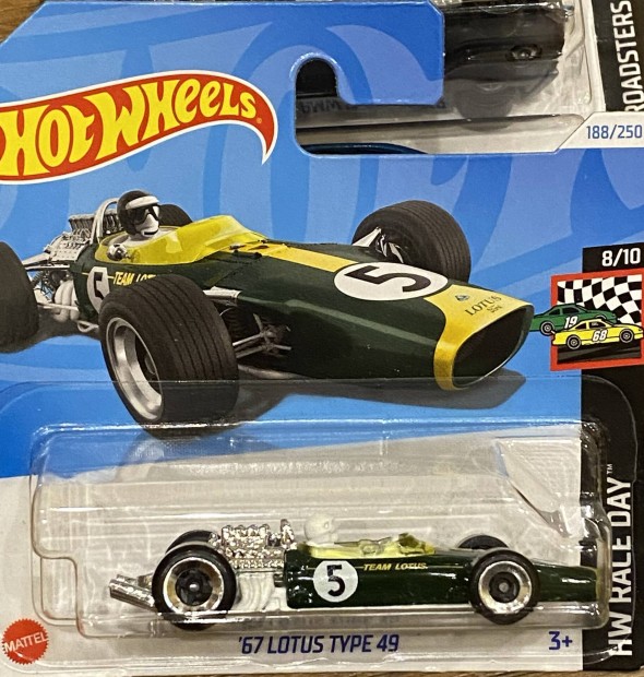 j Hot Wheels 67' Lotus kisaut