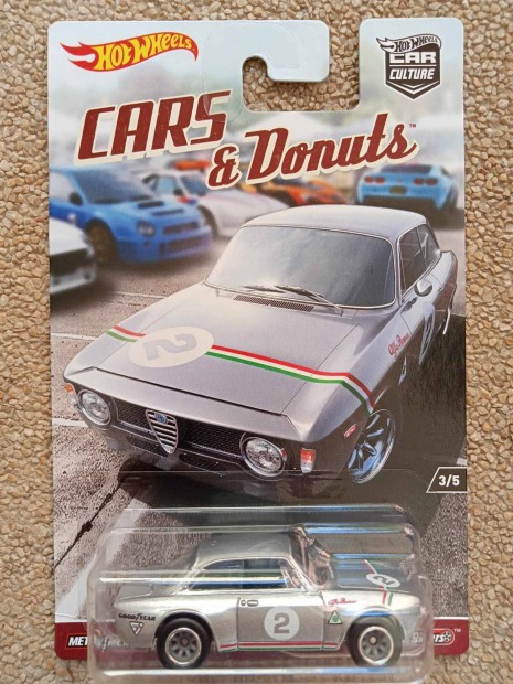 j Hot Wheels Alfa Rome Giulia Donut Car 1:64