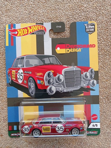 j Hot Wheels Mercedes 300SEL 6.8 AMG 1:64