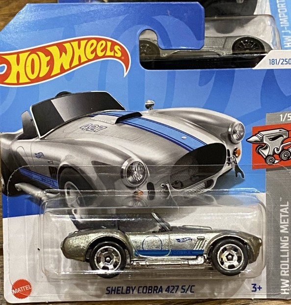 j Hot Wheels Shelby Cobra 427 S/C