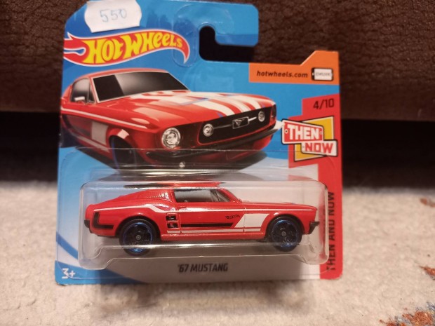 j Hot Wheels kisaut '67 Mustang