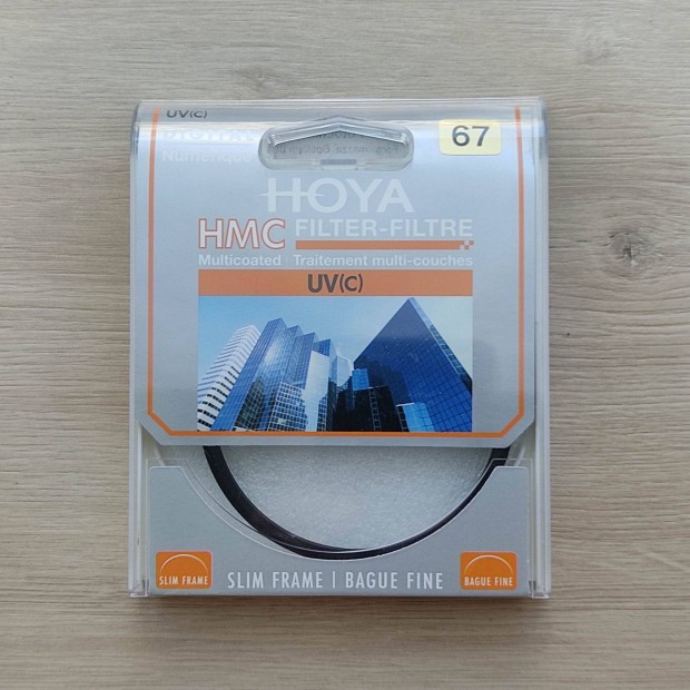 Új Hoya HMC UV (C) szűrő slim 67 mm