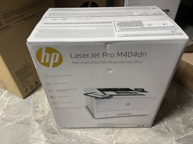 Új Hp Laserjet Pro M404dn nyomtató! Új gyári tonerrel eladó!