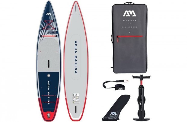 Új Hyper 11'6" SUP deszka szörf (Navy) - Touring iSUP, 3.5m/15cm