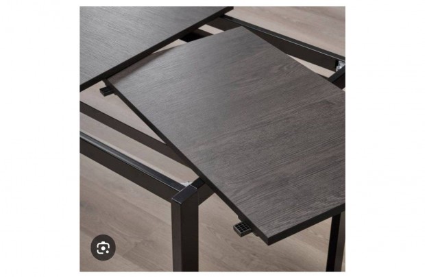 j Ikea meghosszabbthat tkez asztal fekete/sttbarna 120/180x75 c