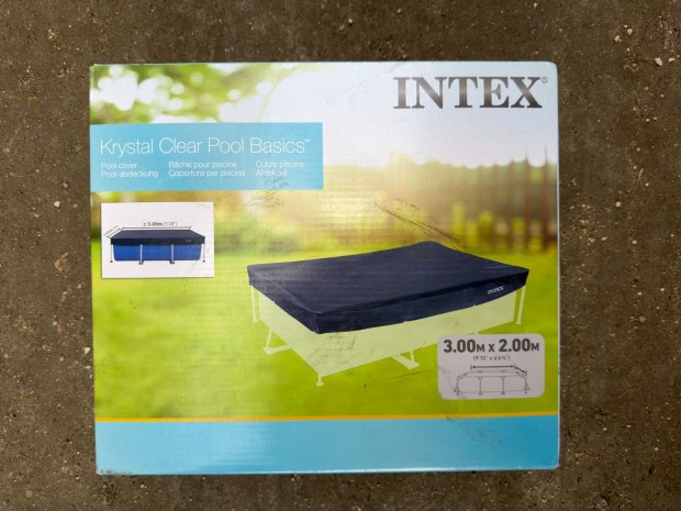 �j Intex 300x200 cm Medence V�d�takar� 28038 91502 T�glalap Alak�