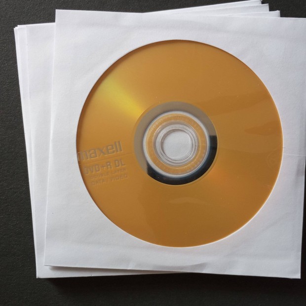 j rhat 8,5GB DVD+R lemez paprtokban