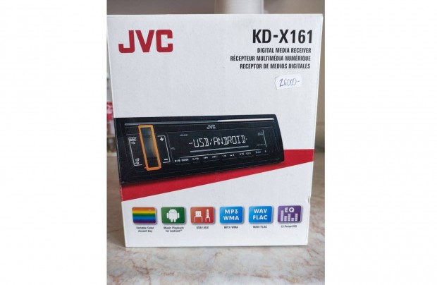 Új JVC autórádió eladó