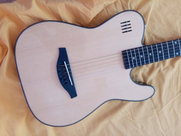 Új James Neligan fémhúros gitár
