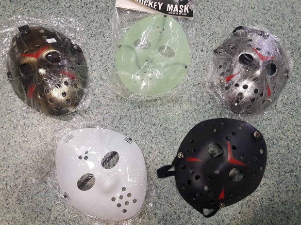 Új Jason álarc maszk jelmez kellék kiegészítő