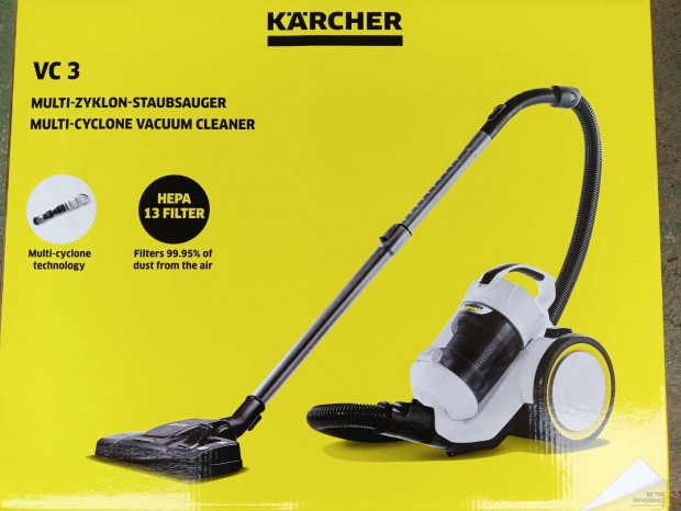 Új Karcher VC3 porszívó (1.198-053.0), Karcher VC 3, Karcher 11980530