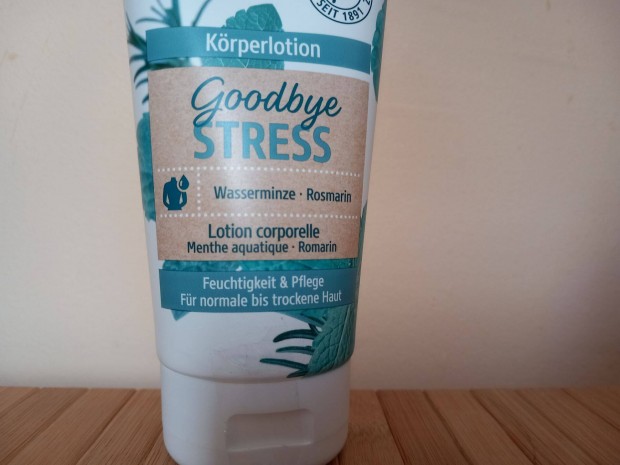 Új Kneipp goodbye stress testápoló 200ml rozmaring-vízi menta