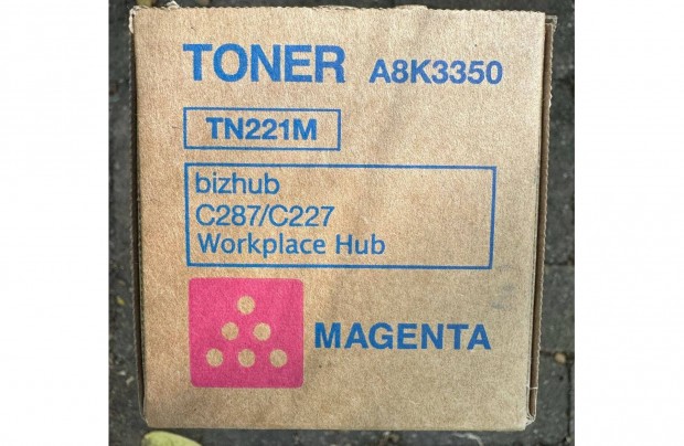 j Konica Minolta Bizhub Magent Toner TN221M TN328FM A8K3350 AAV835A