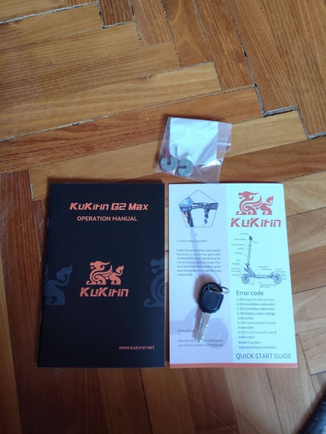 Új Kukirin G2 Max elektromos roller