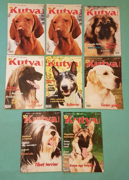 Új Kutya Szövetség magazinok (2002-es számok)