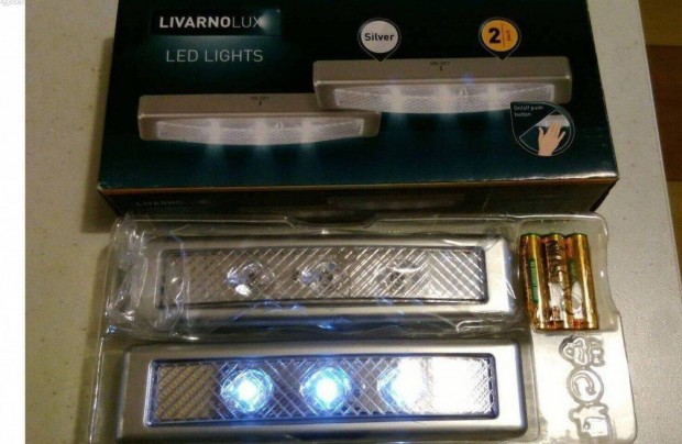 j LED lmpa gardrbba csomagtartba szekrnybe 2db
