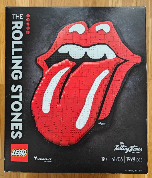 Uj LEGO 31206 Art - The Rolling Stones / r alatt