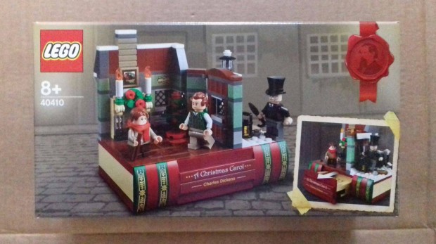 Új LEGO 40410 Charles Dickens emlékmű Creator City Ideas Friends utánv