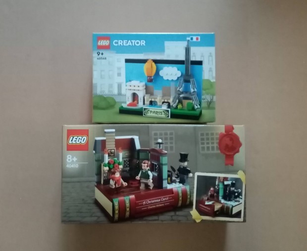 j LEGO 40410 Dickens emlkm + Creator 40568 Prizsi City Ideas Foxr