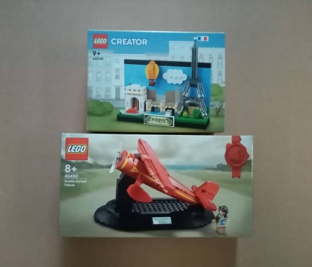 j LEGO 40450 Tisztelgs + Creator 40568 Prizsi kpeslap City Foxrba