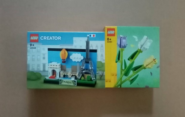 j LEGO 40461 Tulipnok + Creator 40568 Prizsi kpeslap Ideas Foxrba