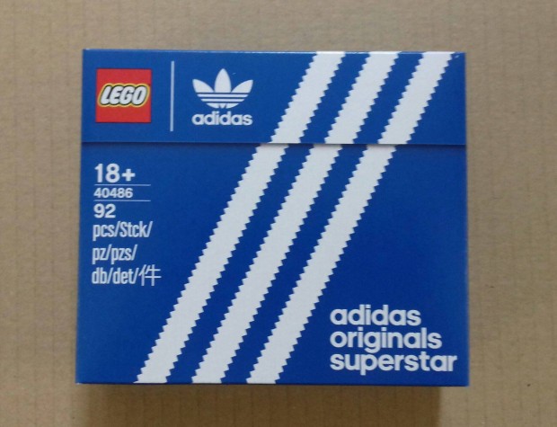 Új LEGO 40486 Adidas Originals a 10282 mini Creator City Disney Ideas
