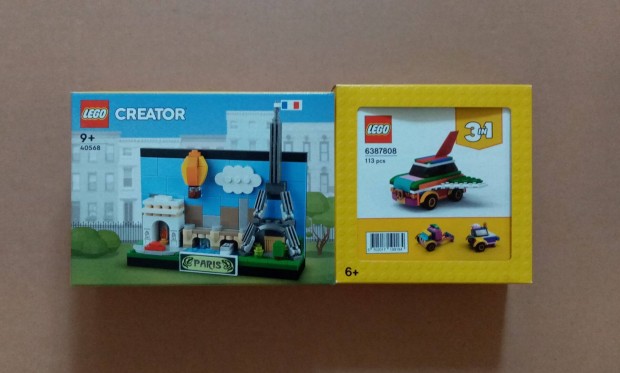 j LEGO 6387808 Flying Car + Creator 40568 Prizsi kpeslap City Foxr