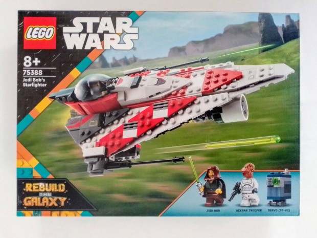 Új LEGO 75388 Star Wars Jedi's Bob Starfighter építőjáték