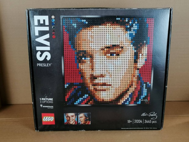 j LEGO Art 31204 - Elvis Presley A kirly elad! Csomagols srlt!