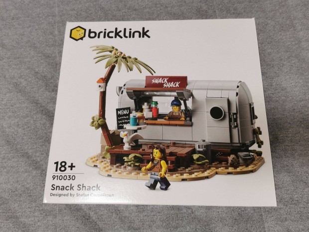 j LEGO Bricklink 910030 Bfkocsi / Snack Shack