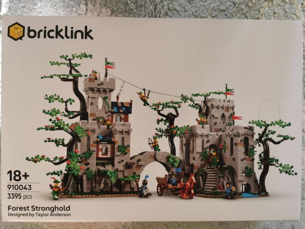 j LEGO Bricklink 910043 Az erdei erd / Forest Stronghold