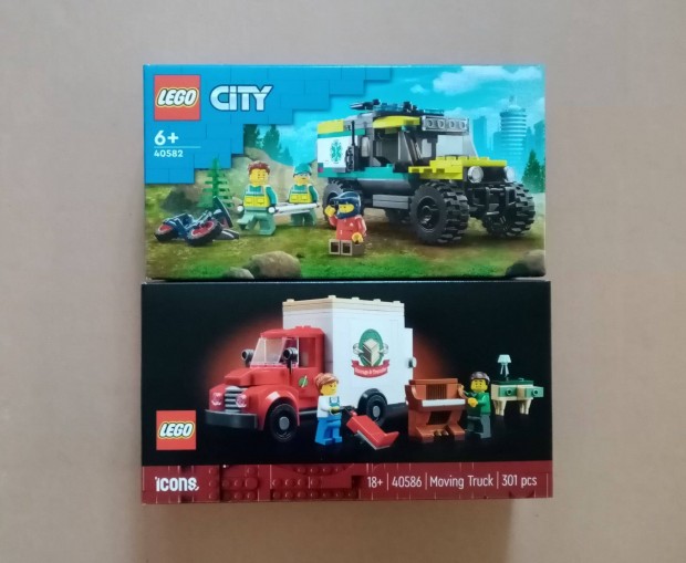 j LEGO City 40582 4x4 Mentaut + Icons 40586 Teheraut Creator Foxr