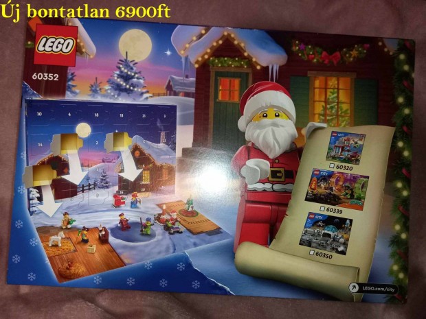 j LEGO City Adventi naptr, karcsonyi kalendrium, bontatlan 6900f