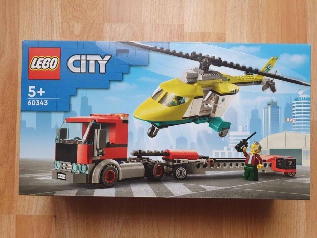 j LEGO City - Menthelikopteres szllts (60343)