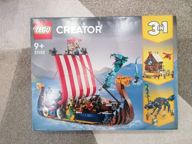 j LEGO Creator 3in1 31132 Viking haj elad! Gyjtemny kisprs!