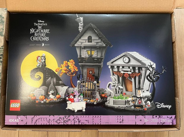 j LEGO Disney - Tim Burton Karcsonyi lidrcnyoms (21351)