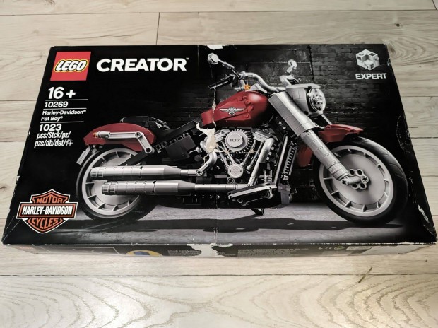 j LEGO Harley-Davidson Fat Boy Fatboy srlt dobozos