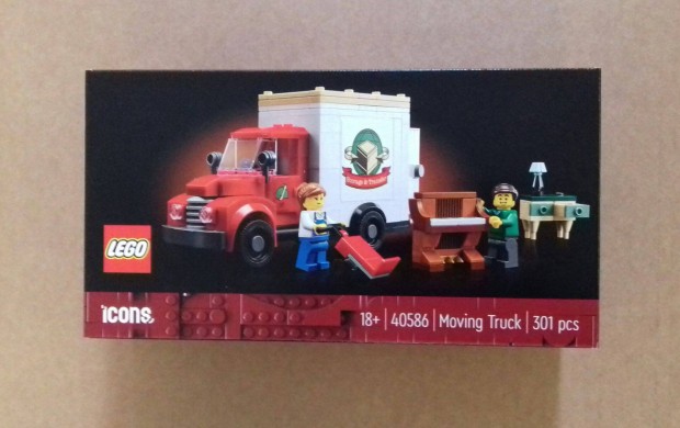Új LEGO Icons 40586 Költöztető teherautó Creator City Ideas Friends ut