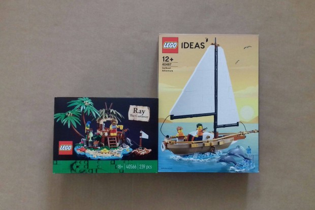 j LEGO Ideas 40487 Vitorls + 40566 Ray a hajtrtt Creator City Fox