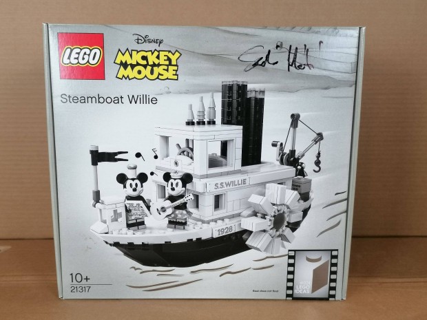 j LEGO Ideas #24 Dediklt Mickey Mouse - Steamboat Willie elad!