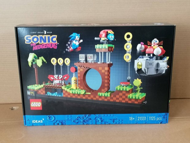 j LEGO Ideas - Sonic the Hedgehog 21331 - Green Hill Zone elad!