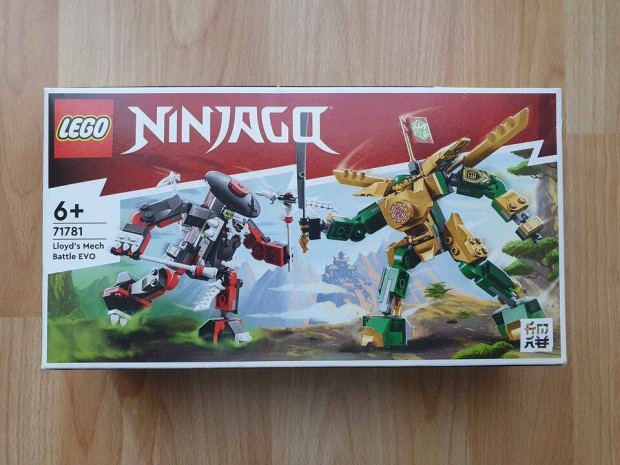 j LEGO Ninjago - Lloyd Evo robotcsatja (71781)