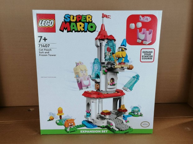 j LEGO Super Mario 71407 - Peach macskajelmez s befagyott torony