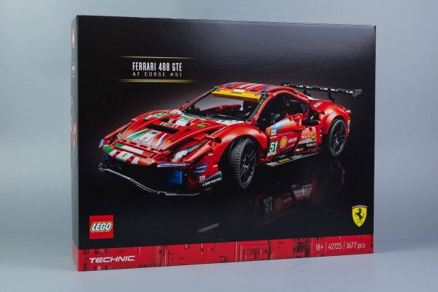 j LEGO Technic - Ferrari 488 GTE AF Corse (42125)