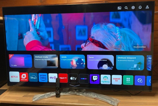 Új LG 65UR81003LJ 65" 165 cm UHD 4K smart led tv + magic remote