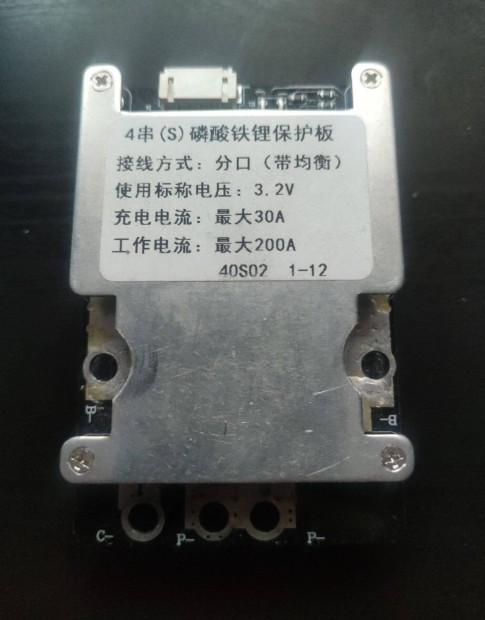 j LI-Ion 3.2V 4S 12V BMS 30A