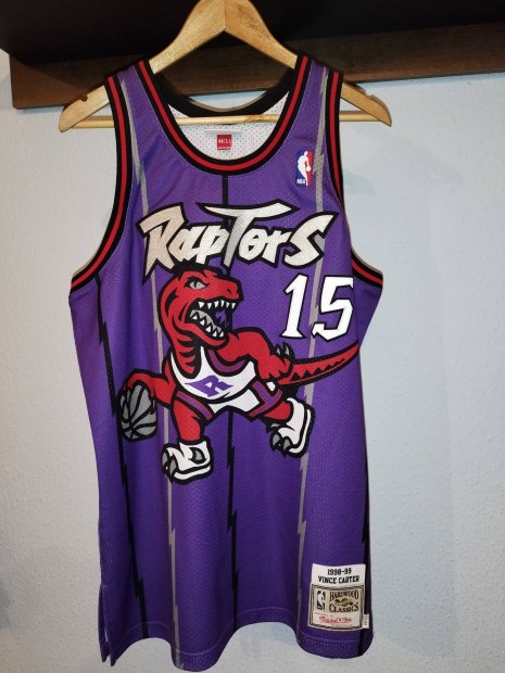 j L-es Vince Carter Mitchell & Ness NBA kosaras mez 