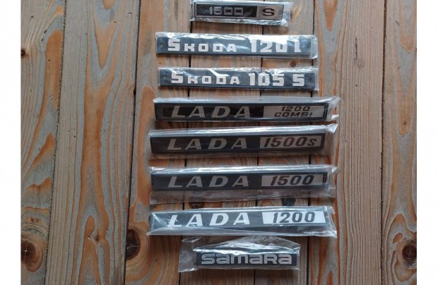 j Lada Skoda Samara felirat emblma