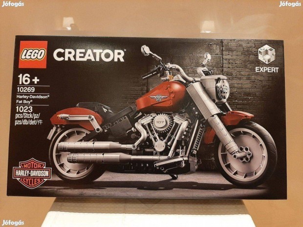 Új Lego 10269 creator expert HD Harley-Davidson fat boy sw city harley